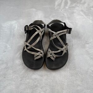Chaco Women's Z/Cloud X Sandal Black‎ Gray Adjustable Strap Vibram Outsole